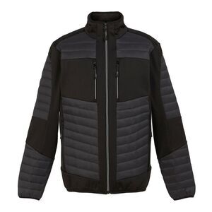 Regatta Professional Mens Thermal Hybrid Jacket / Ash/Black